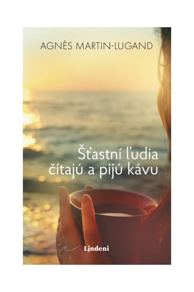 Šťastní ľudia čítajú a pijú kávu